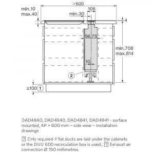 Máy hút mùi âm bàn Miele DAD 4841 Levantar 11 may hut mui am ban miele dad 4841 levantar 9 Gia Dụng Đức Sài Gòn