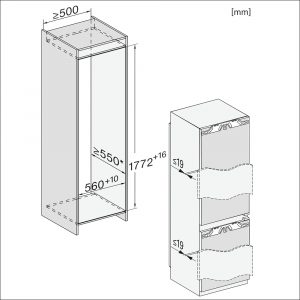 tu lanh am tu miele 253 lit kfn 7734d 10 Gia Dụng Đức Sài Gòn