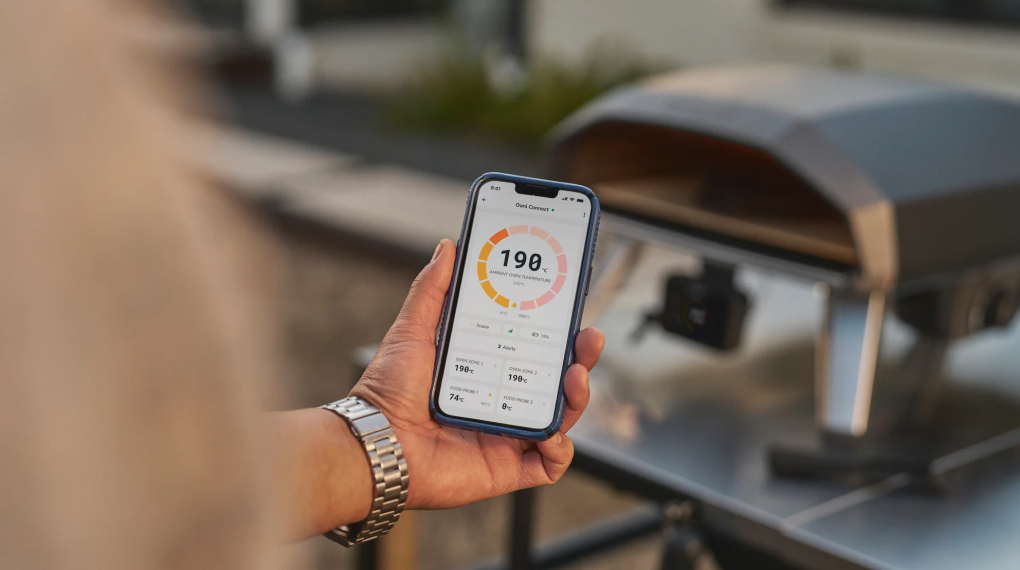 Kết nối Bluetooth với Digital Temperature Hub thông qua Ooni Connect™ lo nuong pizza ngoai troi ooni koda 2 pro 2nd generation 7 Gia Dụng Đức Sài Gòn