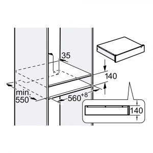 ngan giu am gaggenau 20 lit ws461112 series 400 1 1 Gia Dụng Đức Sài Gòn