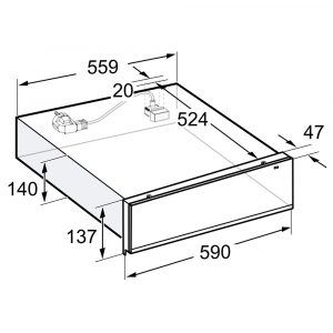ngan giu am gaggenau 20 lit ws461112 series 400 1 Gia Dụng Đức Sài Gòn
