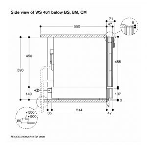 ngan giu am gaggenau 20 lit ws461112 series 400 3 Gia Dụng Đức Sài Gòn