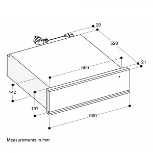 ngan giu am gaggenau 20 lit wsp221102 series 200 4 Gia Dụng Đức Sài Gòn