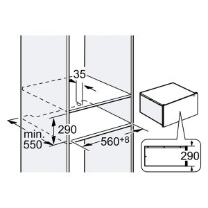 Ngăn giữ ấm Gaggenau 54 lít WSP222102 Series 200 10 ngan giu am gaggenau 54 lit wsp222102 series 200 1 Gia Dụng Đức Sài Gòn