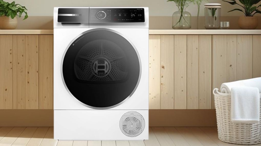 Máy sấy bơm nhiệt Bosch 9 kg WQB245B0SG Serie 8 - dặc điểm và cơ chế sấy