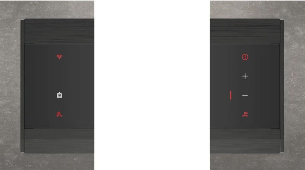 Máy hút mùi âm bàn Bosch DDW88MM66 series 8 Accent Line - bảng điều khiển cảm ứng