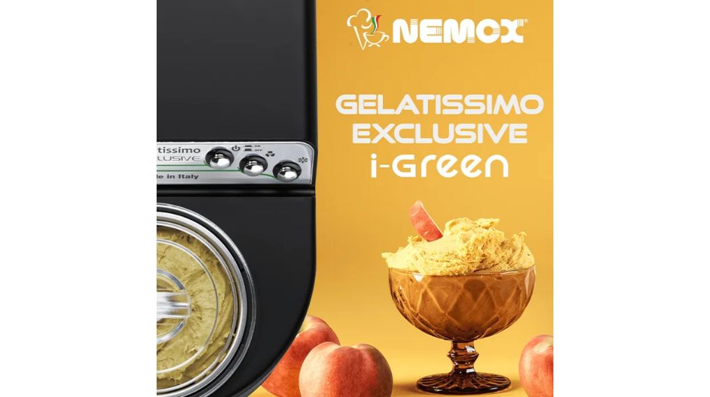 Máy làm kem mini Nemox 003A6102 Gelatissimo Exclusive i-Green 1,5 lít - tiện ích nổi bật
