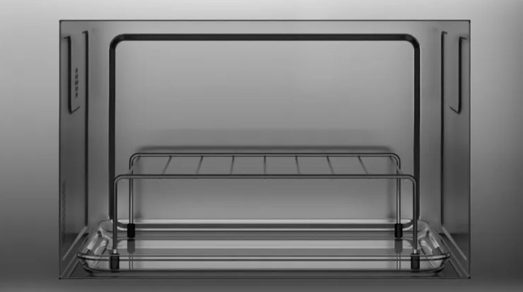 Lò vi sóng kèm nướng Bosch BEL7321B1 Series 8 Accent Line âm tủ - lớp phủ trần lò tự làm sạch kết hợp phương pháp Hydrolytic