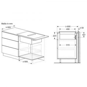 Bếp từ đa điểm kèm hút mùi Bosch PXX890D51E Series 8 Accent Line 7400 W 19 bep tu da diem kem hut mui bosch pxx890d51e series 8 accent line 7400 w 17 Gia Dụng Đức Sài Gòn
