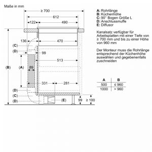 Bếp từ đa điểm kèm hút mùi Bosch PXX890D51E Series 8 Accent Line 7400 W 22 bep tu da diem kem hut mui bosch pxx890d51e series 8 accent line 7400 w 20 Gia Dụng Đức Sài Gòn