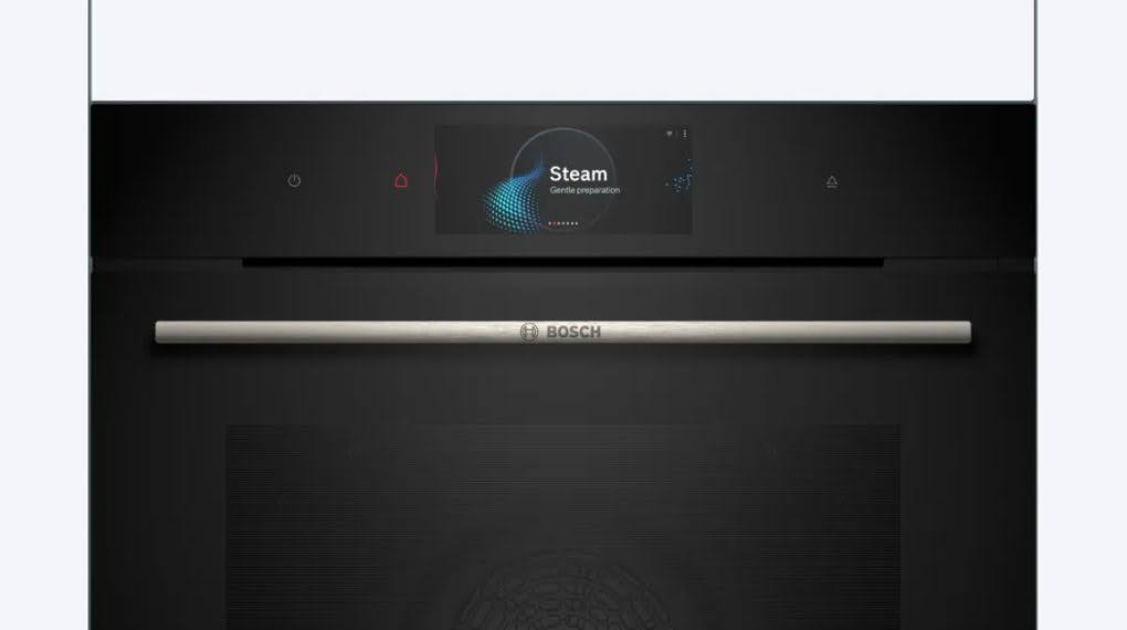 Lò nướng kèm hấp Bosch HSG7584B1 Series 8 âm tủ - Bảng điều khiển hiện đại lo nuong kem hap bosch hsg7584b1 series 8 am tu 12 Gia Dụng Đức Sài Gòn