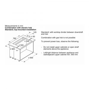 Máy hút mùi âm bàn Bosch DDW88MM66 series 8 Accent Line 18 may hut mui am ban bosch ddw88mm66 series 8 accent line 10 Gia Dụng Đức Sài Gòn