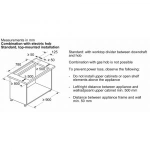 Máy hút mùi âm bàn Bosch DDW88MM66 series 8 Accent Line 13 may hut mui am ban bosch ddw88mm66 series 8 accent line 15 Gia Dụng Đức Sài Gòn