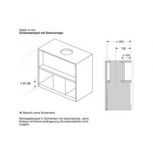 Máy hút mùi âm tủ Bosch DBB97DP60 series 6 Accent Line 16 may hut mui am tu bosch dbb97dp60 series 6 accent line 1 1 Gia Dụng Đức Sài Gòn