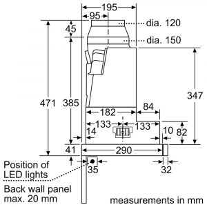 Máy hút mùi âm tủ Bosch DFS097K51 Series 8 Accent Line 14 may hut mui bosch dfs097k51 series 8 10 Gia Dụng Đức Sài Gòn