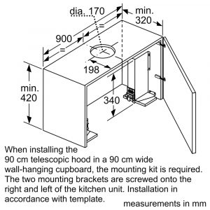 Máy hút mùi âm tủ Bosch DFS097K51 Series 8 Accent Line 11 may hut mui bosch dfs097k51 series 8 7 Gia Dụng Đức Sài Gòn