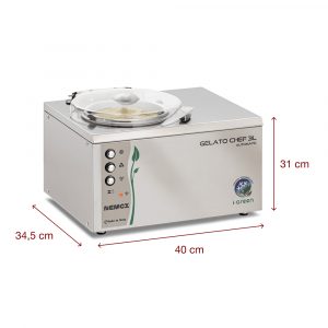 Máy làm kem mini Nemox 003B420250 Gelato Chef 3L AUTOMATIC i-Green 1,5 lít 11 may lam kem mini nemox 003b420250 gelato chef 3l automatic i green 1 5 lit 11 Gia Dụng Đức Sài Gòn
