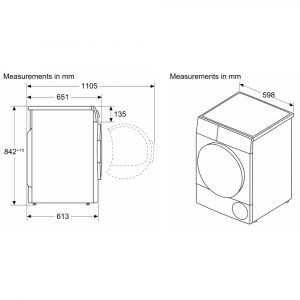 may say bom nhiet bosch 9 kg wqb245b0sg serie 8 8 Gia Dụng Đức Sài Gòn