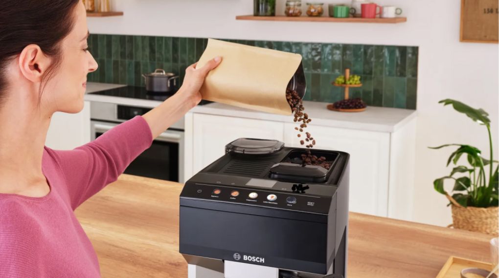 Máy pha cà phê tự động Bosch TPE40307 VeroCafe Series 4 - tăng đậm hương vị với AromaDoubleShot 7 Gia Dụng Đức Sài Gòn