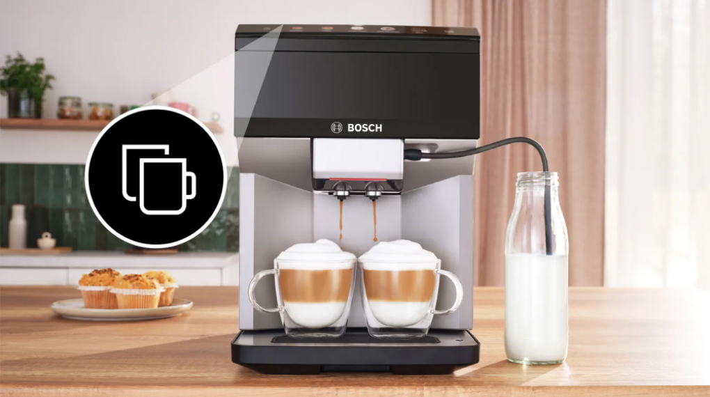 Máy pha cà phê tự động Bosch TPE40307 VeroCafe Series 4 - Đa dạng các tiện ích đi kèm Máy pha cà phê tự động Bosch TPE40307 VeroCafe Series 4