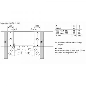 tu lanh bosch 528 lit kfn96axea series 4 12 Gia Dụng Đức Sài Gòn