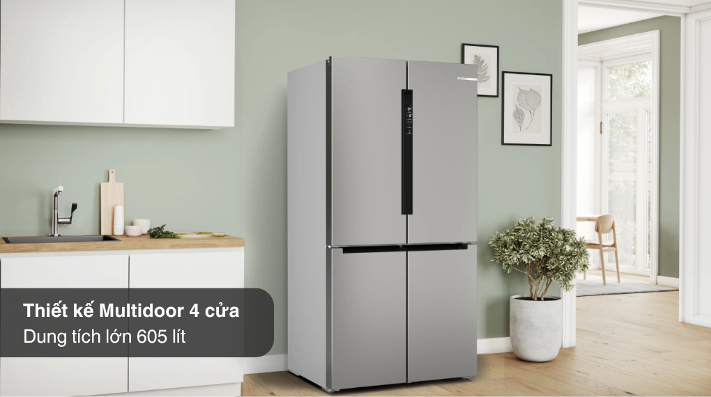 Tủ lạnh Bosch 605 lít KFN96APEAG Series 4-Tổng quan thiết kế Tủ lạnh Bosch 605 lít KFN96APEAG Series 4-Tổng quan thiết kế