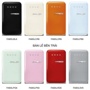 Tủ lạnh mini Smeg 34 lít FAB5xxx6 màu trơn 2 tu lanh mini smeg 34 lit fab5xxx6 mau tron 12 Gia Dụng Đức Sài Gòn
