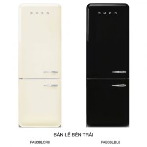 Tủ lạnh inverter Smeg 481 lít FAB38xxx6 màu trơn 2 tu lanh smeg 270 lit fab28xxx6 mau tron 20 1 Gia Dụng Đức Sài Gòn