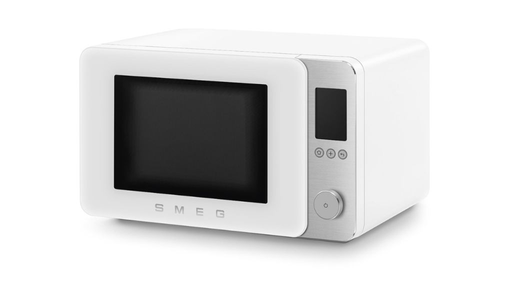 Lò vi sóng đa năng Smeg MOC02 Collezione - thiết lập các giai đoạn nấu nướng Multistep Mode