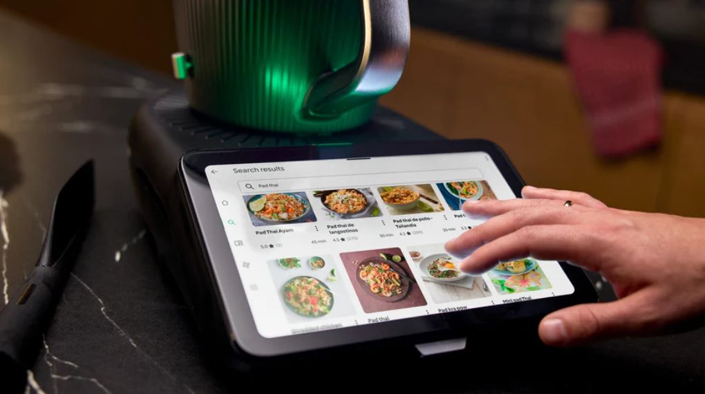 Robot nấu ăn thông minh Vorwerk Thermomix® TM7 - Bảng điều khiển