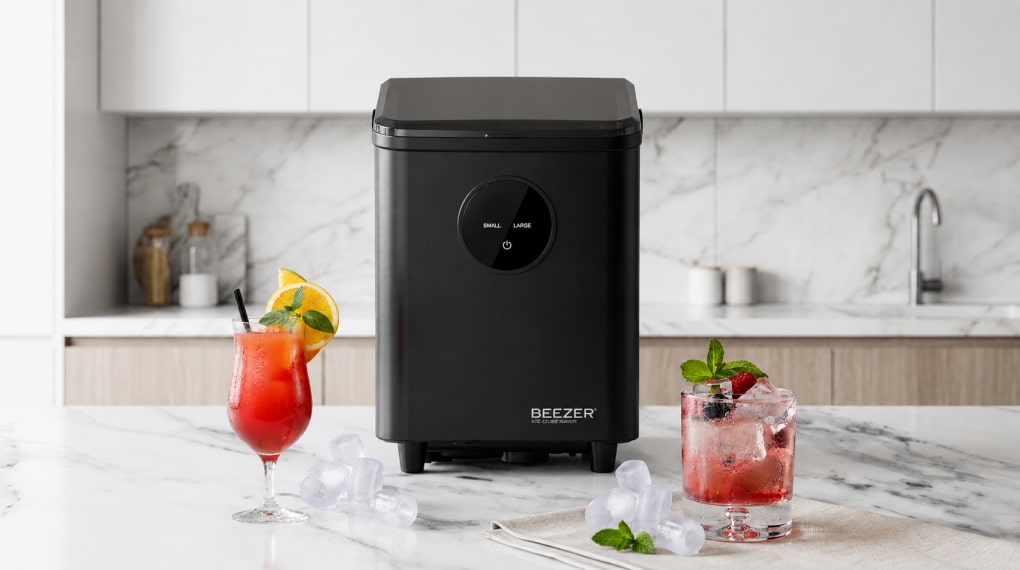 Máy làm đá Ritter 952000 BEEZER® IceCube mini nhỏ gọn làm đá nhanh chóng