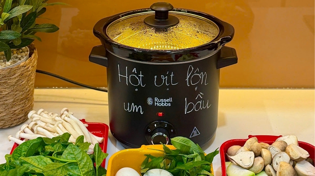 Dung tích 3.5L đáp ứng nhu cầu nấu ăn cho khoảng 4 khẩu phần trong 1 lần nấu