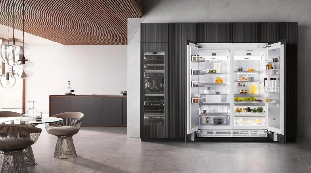 Tủ lạnh âm tường Miele K 2802 Vi có độ ồn thấp 40dB(A)