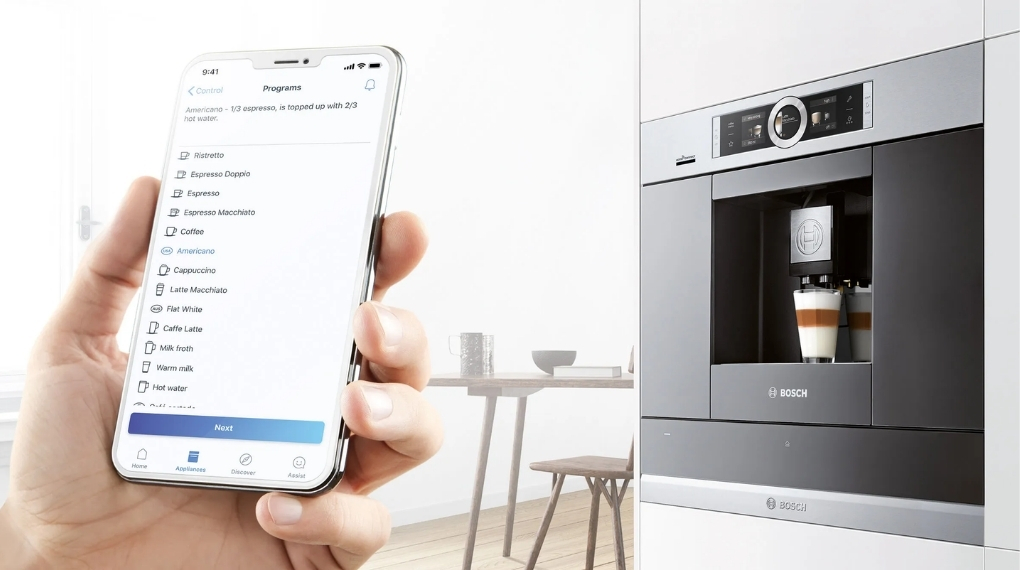Kết nối ứng dụng Home Connect tiện lợi