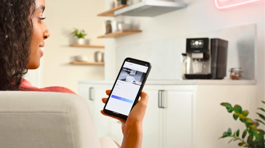 Máy pha cà phê Bosch Series 8 hỗ trợ điều khiển thông qua ứng dụng Home Connect