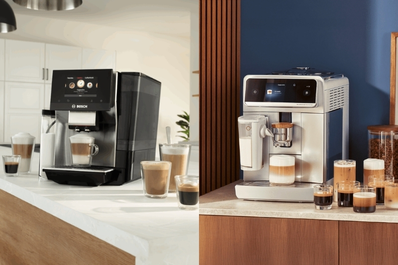 Máy pha cà phê Bosch và Philips: Lựa chọn nào phù hợp cho gia đình bạn?