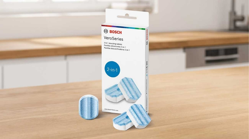 Chỉ nên sử dụng viên tẩy cặn chính hãng của Bosch