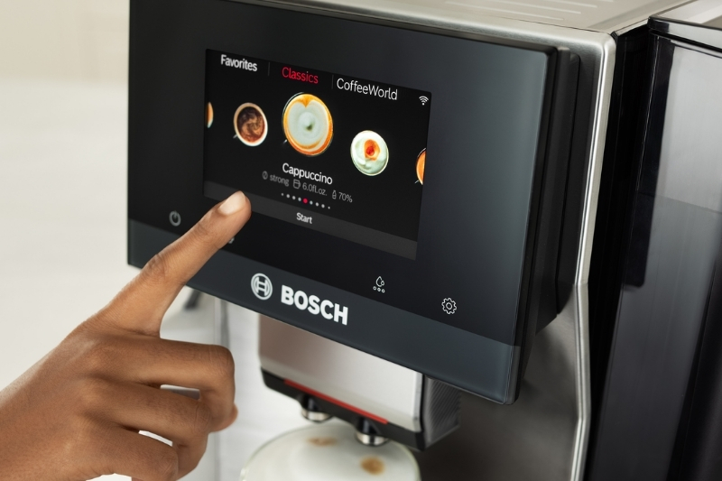 Máy pha cà phê Bosch Series 8 - Những tính năng độc quyền ít ai biết