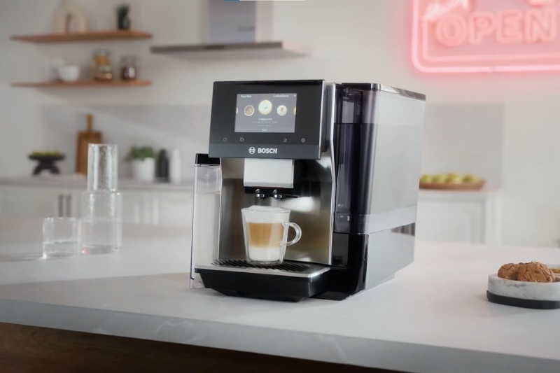 Hướng dẫn vệ sinh máy pha cà phê Bosch Series 8 đúng cách