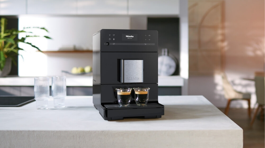 Máy pha cà phê Miele sở hữu cảm biến chiều cao ly tách CupSensor